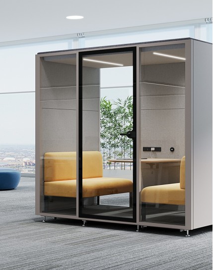 EchoBox 4 Seater Acoustic Pod