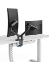 Snap Dual Monitor Desk Mount with USB Ports