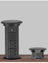 Smart All-in-one Automatic Touch Pop-up Power Outlet with Wireless Mobile Charger