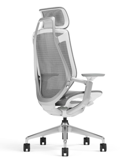 Endurance Pearl Grey Super Ergonomic Mesh Chair