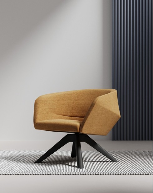 Prism Yellow Lounge Chair