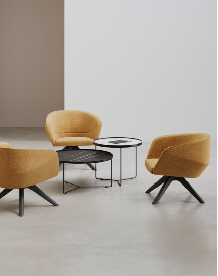 Prism Yellow Lounge Chair