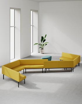 Santo Minimalist Modular Sofa System