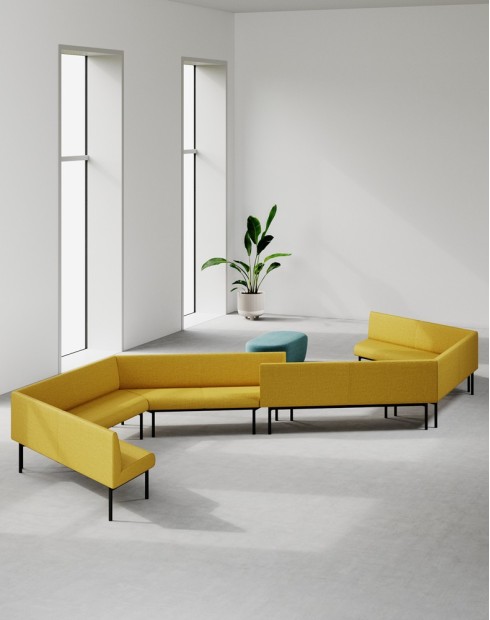 Santo Minimalist Modular Sofa System