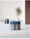 BAG Designer Medium Lounge Stool Blue