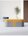 BAG Designer Extra Large Lounge Stool Yellow