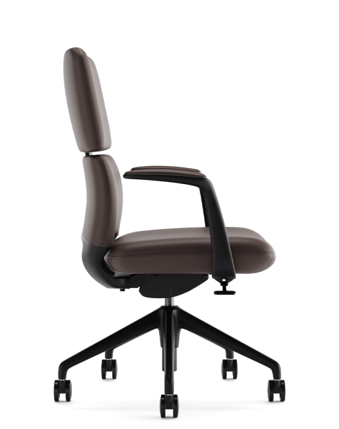 Maya Genuine Leather Low Back Executive Chair Maya Genuine Leather Low Back Executive Chair