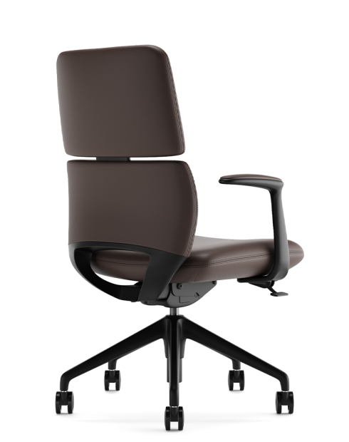 Maya Genuine Leather Low Back Executive Chair Maya Genuine Leather Low Back Executive Chair