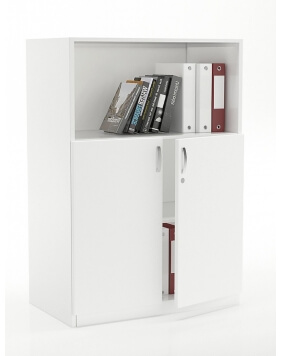 Vetrina Low Height + Open Bookcase Shelf