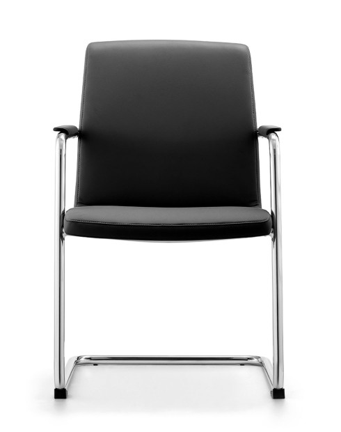 Vera Genuine Leather Visitor Chair