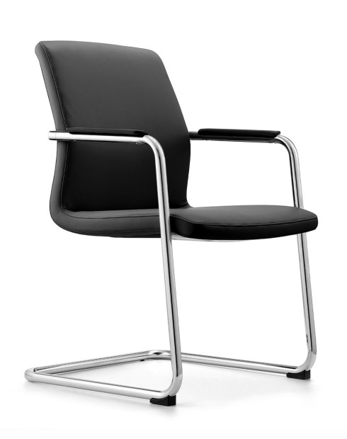 Vera Genuine Leather Visitor Chair