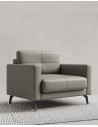 Ayuni Genuine Leather Single Seater Sofa