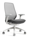 AX Performance Ergonomic White Frame Executive Chair
