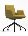 Aries Yellow Swivel Chair