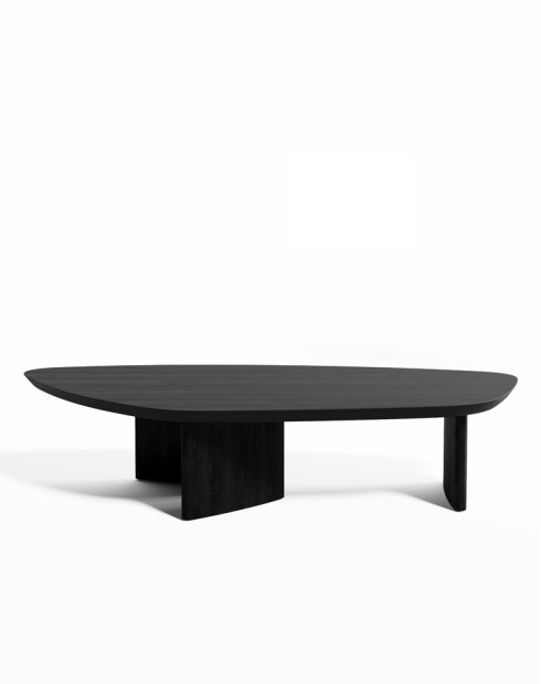 Doha Black Oak Veneer Coffee Table