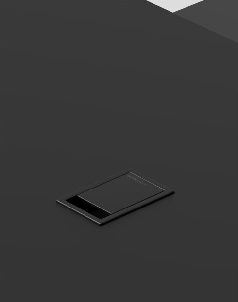 Zenon Black L-Shape Executive Desk Black Black