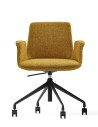 Aries Yellow Swivel Chair