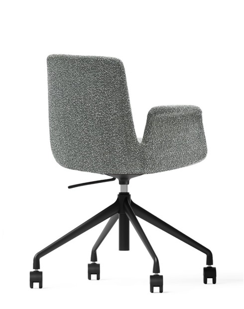 Aries Grey Swivel Chair