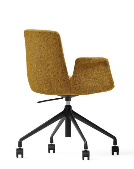 Aries Yellow Swivel Chair