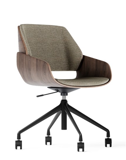 Virgo Beige Swivel Chair