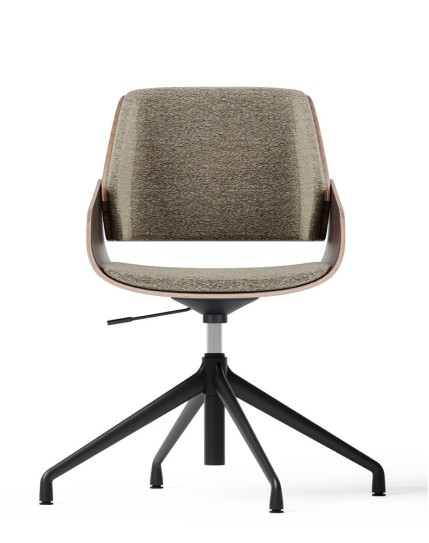 Virgo Beige Swivel Chair
