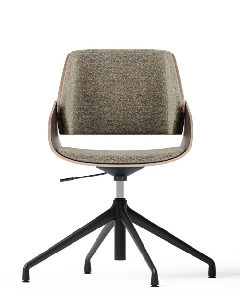 Virgo Beige Swivel Chair