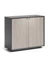 EDGE Series Chamfered Low Height 2 Door Cabinet