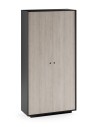 EDGE Series Chamfered Full Height Black Cabinet