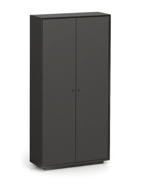 EDGE Series Chamfered Full Height Black Cabinet