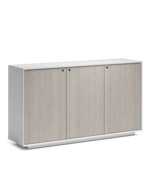 EDGE Series Chamfered Low Height 3 Door Cabinet