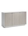 EDGE Series Chamfered Low Height 3 Door Cabinet
