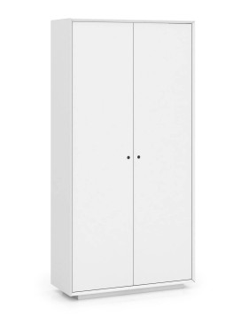 EDGE Series Chamfered Full Height White Cabinet