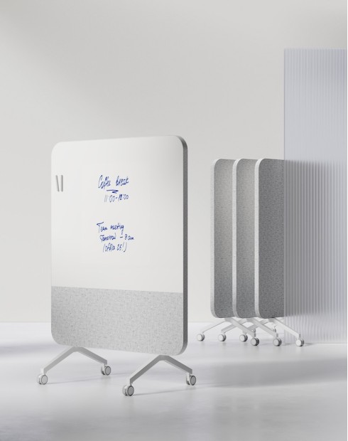 NOTE Mobile Acoustic White Board and Divider