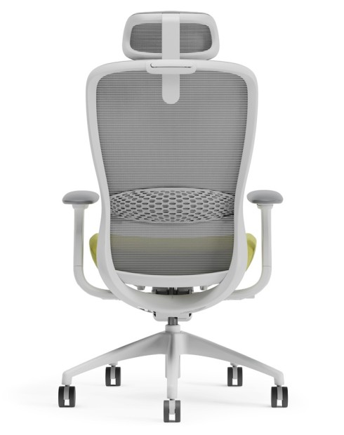 VX1 White Performance Ergonomic Chair