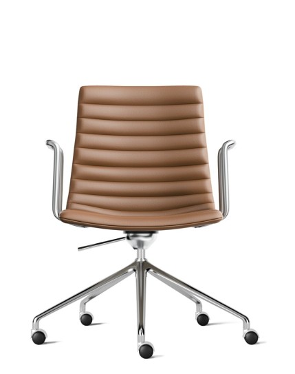 Simon Brown Genuine Leather Designer Chair