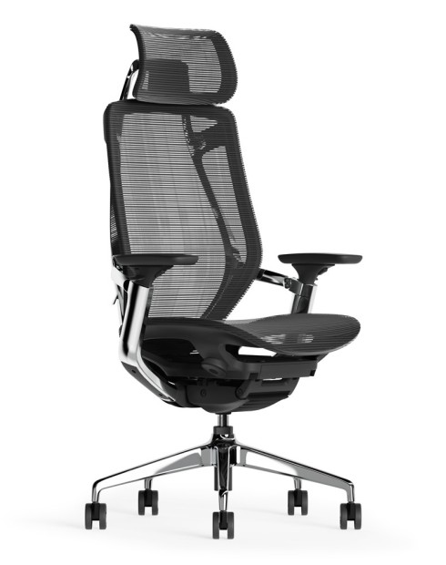 Endurance Black Super Ergonomic Mesh Chair