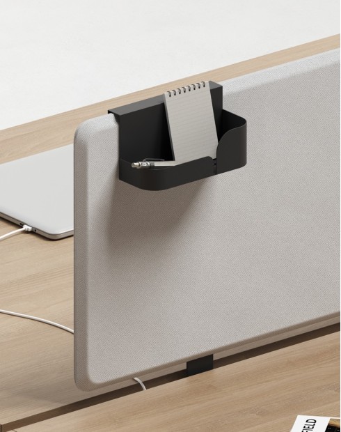 Shelf Kit Black Desk Panel Accessories