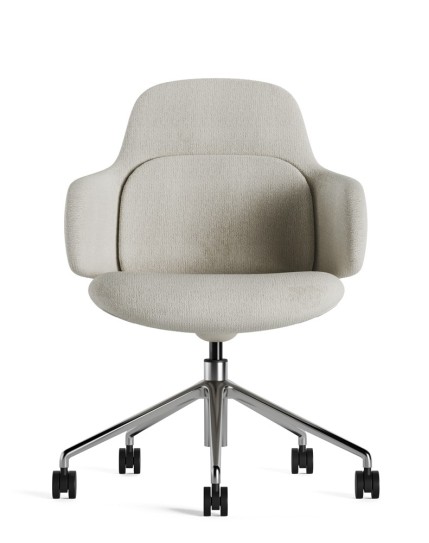 Liwa Grey Swivel Chair