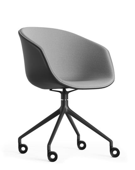 Frey Grey Contemporary Designer Chair