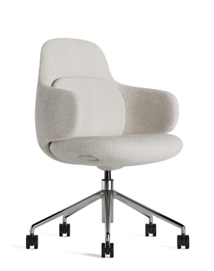 Liwa Beige Swivel Chair