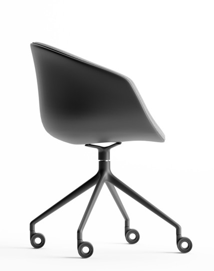 Frey Grey Contemporary Designer Chair