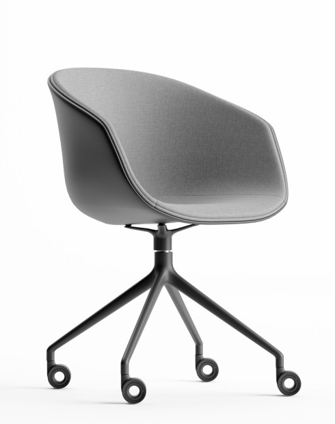 Frey Grey Contemporary Designer Chair