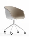 Frey Ivory Contemporary Designer Chair