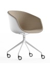Frey Ivory Contemporary Designer Chair