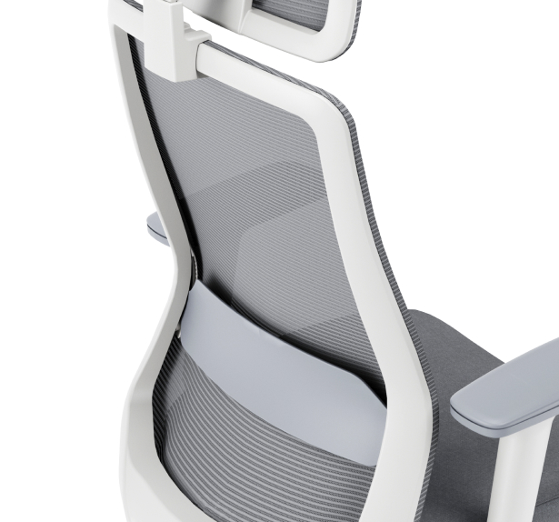 GEO Silver Grey Ergonomic Executive Chair