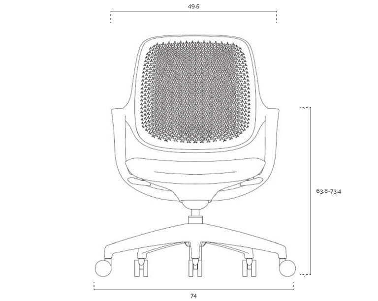 Trio Green Designer Multi-Purpose Chair