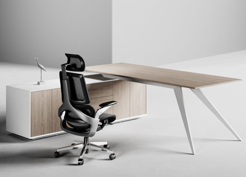 Zenon L-Shape Executive Desk