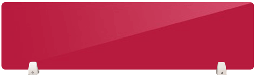 Red Acrylic Screen Panel