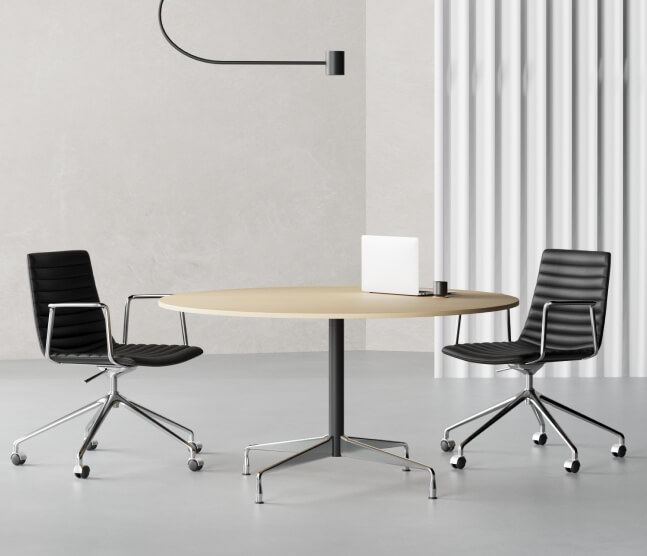 Round Meeting Table